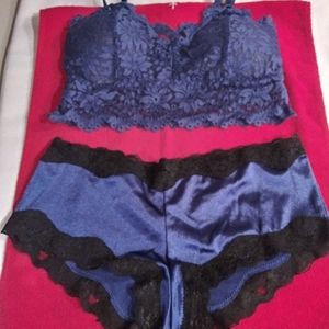 Bra & Panty Nighty Set
